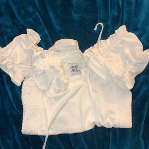 Princess Polly white bodysuit